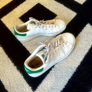 Adidas Originals Stan Smith White Green Casual Sneakers FX5502